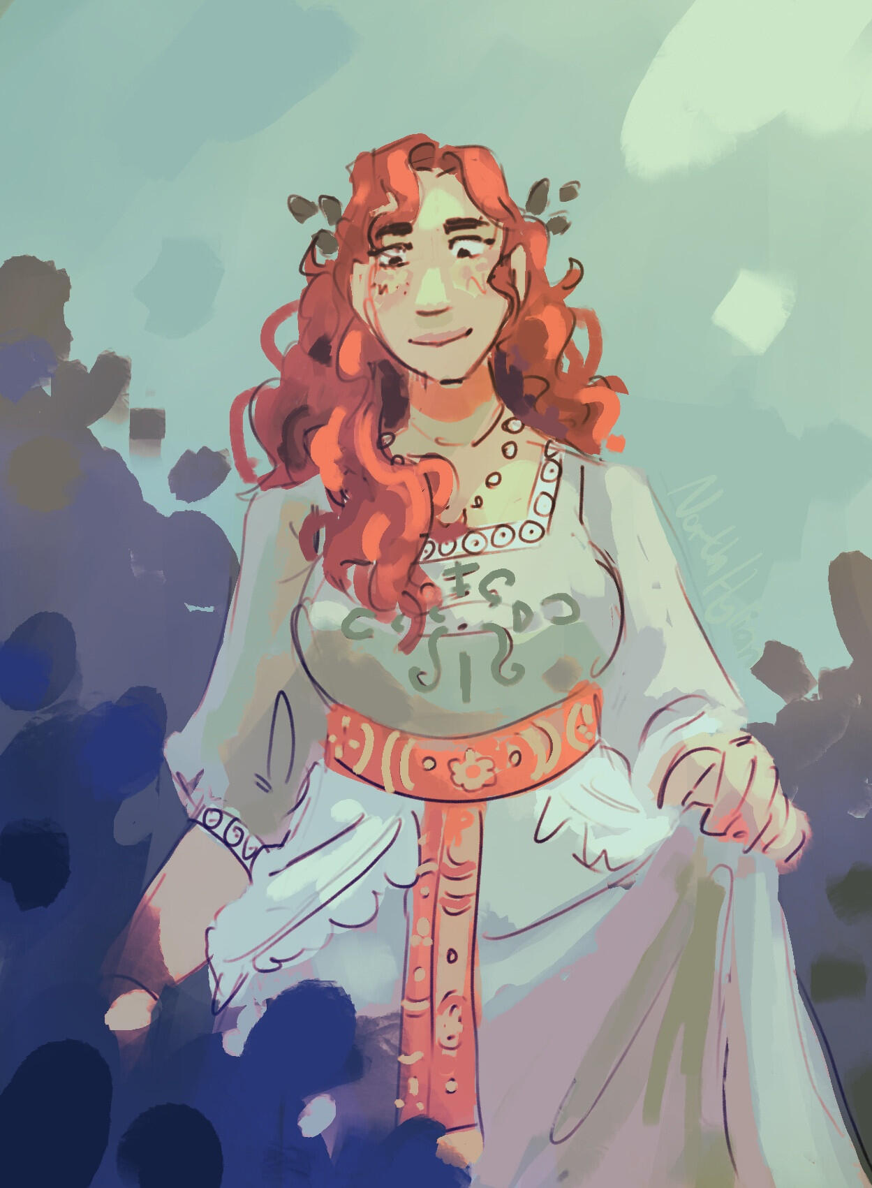 Character belongs to GalacticallyCrafted on Instagram