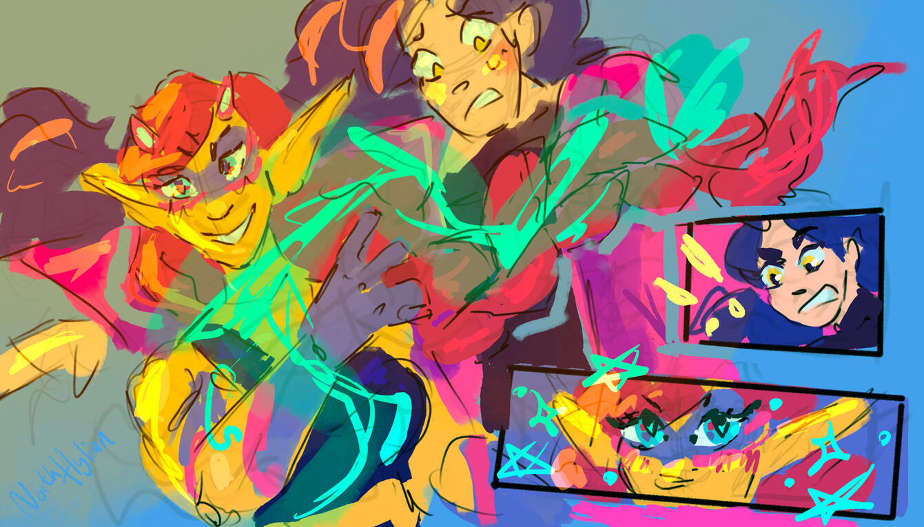 Characters belong to Bitstained on Instagram