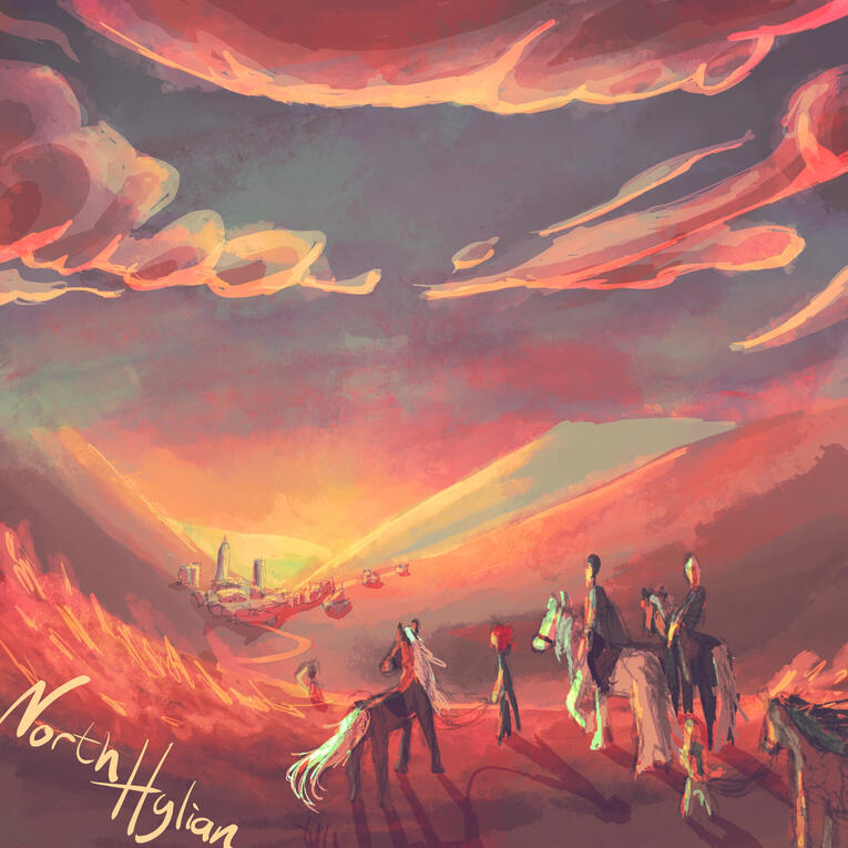 Conceptart from my webcomic Iskandan