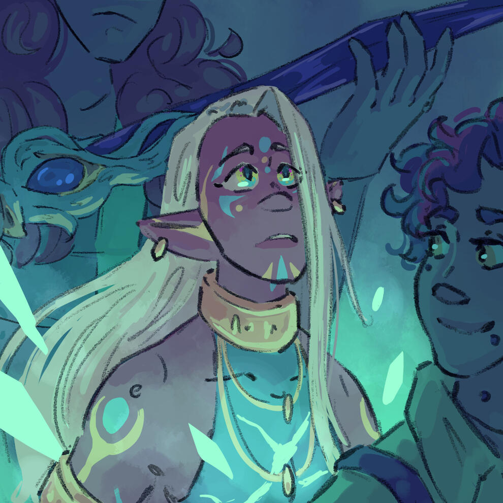 Thumbnail for my comic Iskandan