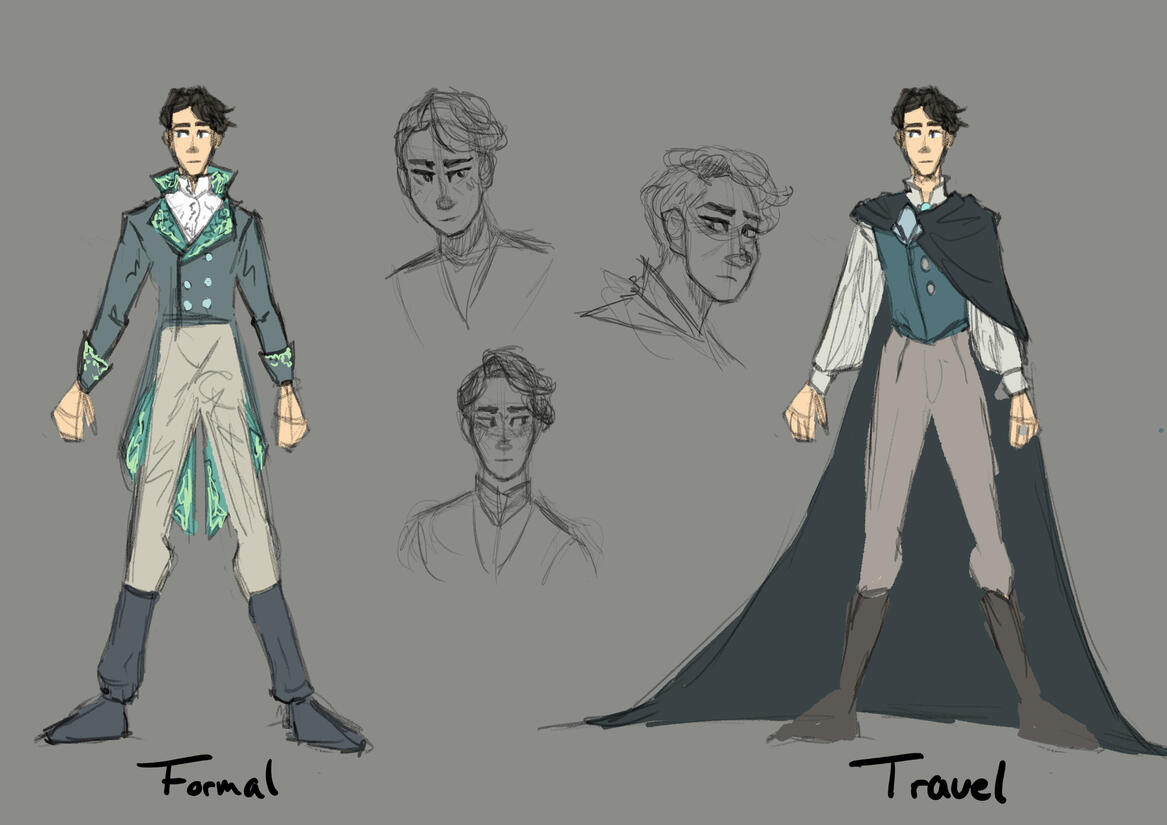 Character concept for Iskandan