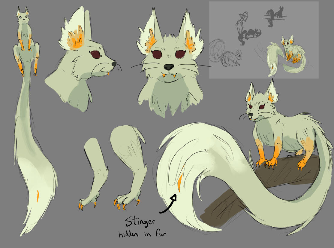 Creature concept for Iskandan